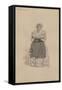 Mrs Rouncewell, C.1920s-Joseph Clayton Clarke-Framed Stretched Canvas