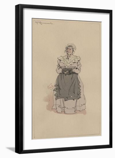 Mrs Rouncewell, C.1920s-Joseph Clayton Clarke-Framed Giclee Print