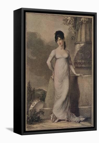 Mrs Russel Manners, (1917)-Robert Cooper-Framed Stretched Canvas