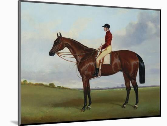 Mrs S. Wrather's 'Nutwith', with J. Marson Up, 1843-Harry Hall-Mounted Giclee Print