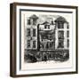 Mrs. Salmon's Waxwork Fleet Street: Palace of Henry Viii. and Cardinal Wolsey London-null-Framed Giclee Print