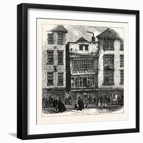 Mrs. Salmon's Waxwork Fleet Street: Palace of Henry Viii. and Cardinal Wolsey London-null-Framed Giclee Print