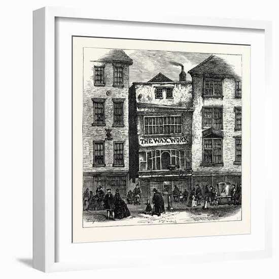 Mrs. Salmon's Waxwork Fleet Street: Palace of Henry Viii. and Cardinal Wolsey London-null-Framed Giclee Print