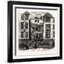 Mrs. Salmon's Waxwork Fleet Street: Palace of Henry Viii. and Cardinal Wolsey London-null-Framed Giclee Print