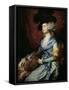 Mrs Sarah Siddons, the Actress-Thomas Gainsborough-Framed Stretched Canvas