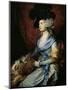 Mrs Sarah Siddons, the Actress-Thomas Gainsborough-Mounted Giclee Print