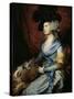 Mrs Sarah Siddons, the Actress-Thomas Gainsborough-Stretched Canvas