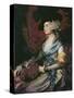 Mrs. Sarah Siddons-Thomas Gainsborough-Stretched Canvas