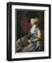 Mrs. Sarah Siddons-Thomas Gainsborough-Framed Art Print