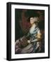 Mrs. Sarah Siddons-Thomas Gainsborough-Framed Art Print