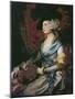 Mrs. Sarah Siddons-Thomas Gainsborough-Mounted Art Print