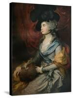 'Mrs Siddons', 1785-Thomas Gainsborough-Stretched Canvas