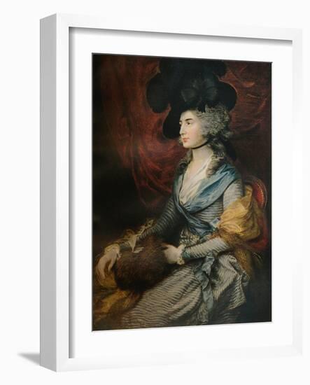 'Mrs Siddons', 1785-Thomas Gainsborough-Framed Giclee Print