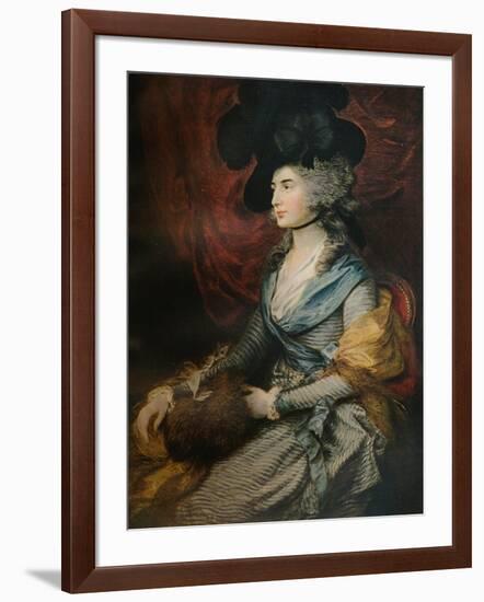 'Mrs Siddons', 1785-Thomas Gainsborough-Framed Giclee Print