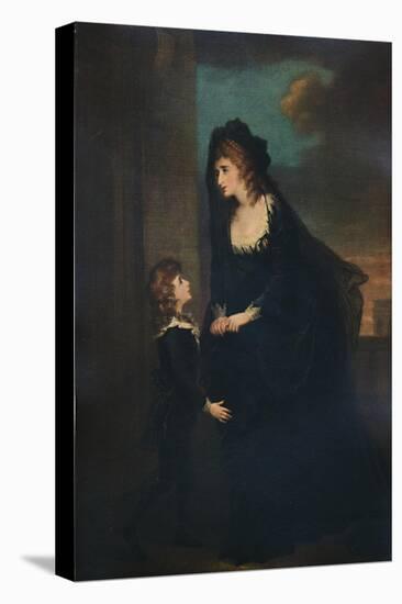 'Mrs. Siddons and Her Son in the Tragedy of Isabella, 1784, (1935)-William Hamilton-Stretched Canvas