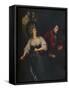 Mrs. Siddons and J. P. Kemble in the Dagger Scene from Macbeth, 1786-Thomas Beach-Framed Stretched Canvas