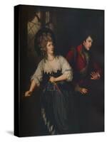 Mrs. Siddons and J. P. Kemble in the Dagger Scene from Macbeth, 1786-Thomas Beach-Stretched Canvas