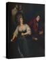 Mrs. Siddons and J. P. Kemble in the Dagger Scene from Macbeth, 1786-Thomas Beach-Stretched Canvas
