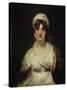 Mrs Siddons, as Mrs Haller in 'The Stranger'-Thomas Lawrence-Stretched Canvas