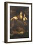 Mrs. Siddons as "The Tragic Muse"-Sir Joshua Reynolds-Framed Giclee Print