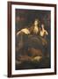 Mrs. Siddons as "The Tragic Muse"-Sir Joshua Reynolds-Framed Giclee Print