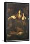 Mrs. Siddons as 'The Tragic Muse'-Sir Joshua Reynolds-Framed Stretched Canvas