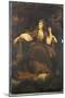 Mrs. Siddons as 'The Tragic Muse'-Sir Joshua Reynolds-Mounted Giclee Print
