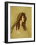 Mrs Siddons, C.1784-George Romney-Framed Giclee Print