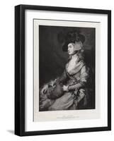 Mrs Siddons-Thomas Gainsborough-Framed Giclee Print