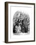 Mrs Skyring Welcoming the Young Pretender, 18th Century-TE Nicholson-Framed Giclee Print