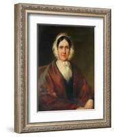 Mrs Smith, Mother-in-Law of Joseph Crossley of Halifax-null-Framed Giclee Print