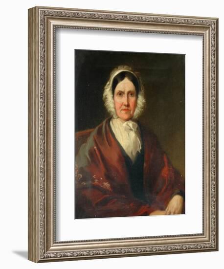 Mrs Smith, Mother-in-Law of Joseph Crossley of Halifax-null-Framed Giclee Print