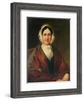 Mrs Smith, Mother-in-Law of Joseph Crossley of Halifax-null-Framed Giclee Print