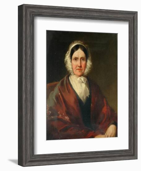 Mrs Smith, Mother-in-Law of Joseph Crossley of Halifax-null-Framed Giclee Print