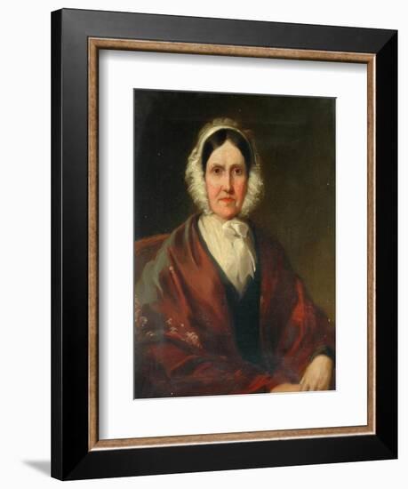 Mrs Smith, Mother-in-Law of Joseph Crossley of Halifax-null-Framed Giclee Print