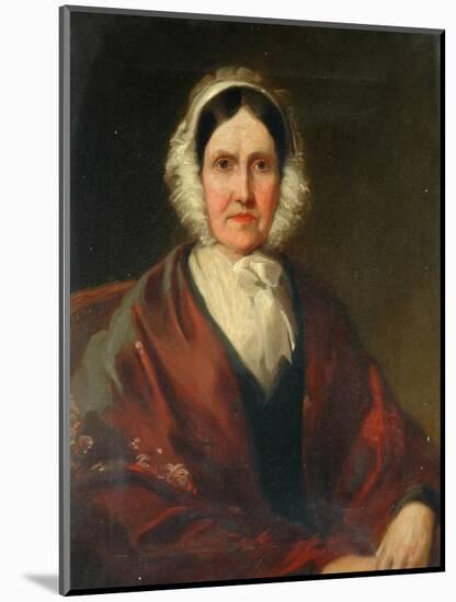 Mrs Smith, Mother-in-Law of Joseph Crossley of Halifax-null-Mounted Giclee Print