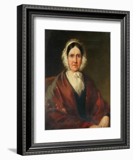 Mrs Smith, Mother-in-Law of Joseph Crossley of Halifax-null-Framed Giclee Print