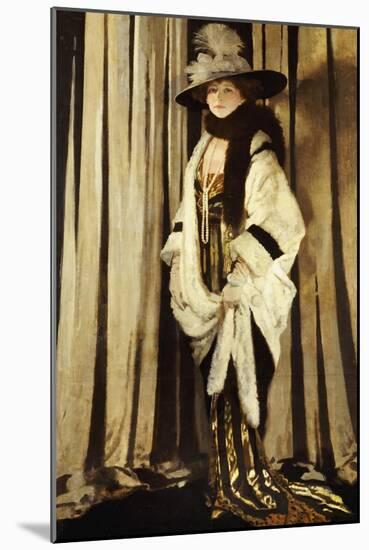 Mrs. St. George, 1906-Sir William Orpen-Mounted Giclee Print