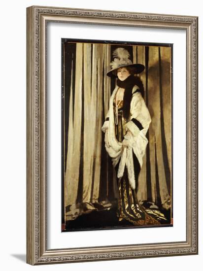 Mrs St. George, 1906-Sir William Orpen-Framed Giclee Print