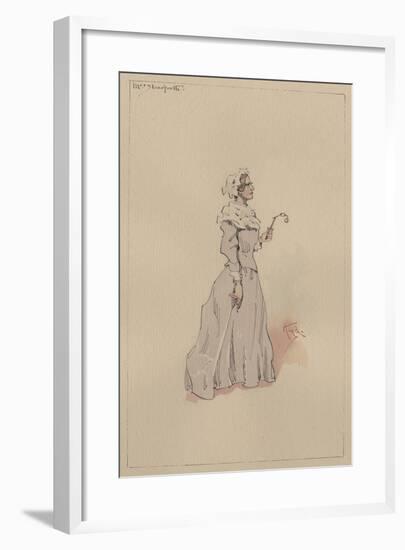 Mrs Steerforth, C.1920s-Joseph Clayton Clarke-Framed Giclee Print