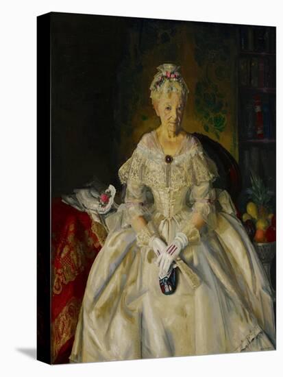 Mrs. T. in Cream Silk, No.2, 1920-George Wesley Bellows-Stretched Canvas