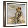 Mrs Talmage and a Friend, 1916-Algernon Mayow Talmage-Framed Giclee Print