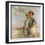 Mrs Talmage and a Friend, 1916-Algernon Mayow Talmage-Framed Giclee Print