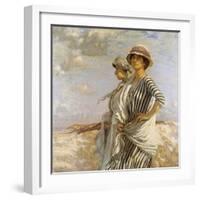 Mrs Talmage and a Friend, 1916-Algernon Mayow Talmage-Framed Giclee Print