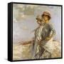 Mrs Talmage and a Friend-Algernon Talmage-Framed Stretched Canvas