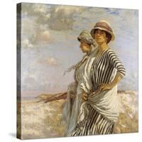 Mrs Talmage and a Friend-Algernon Talmage-Stretched Canvas