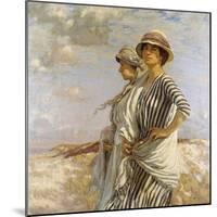 Mrs Talmage and a Friend-Algernon Talmage-Mounted Giclee Print