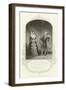 Mrs Ternan and Mr Lewis Ball as the Countess Rousillon and Her Clown-null-Framed Giclee Print