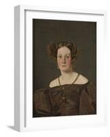 Mrs Th Petersen, nee Roepstorff, 1833-Christen Schjellerup Kobke-Framed Giclee Print