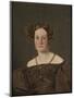 Mrs Th Petersen, nee Roepstorff, 1833-Christen Schjellerup Kobke-Mounted Giclee Print